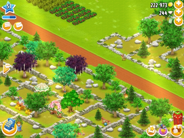 An image showing locked farm land on Hay Day