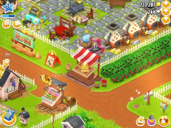 An image showing items sold in a roadside shop on Hay Day