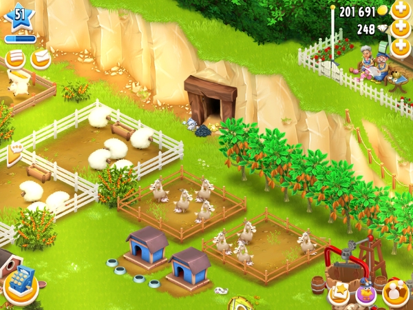 An image showing the mine on Hay Day