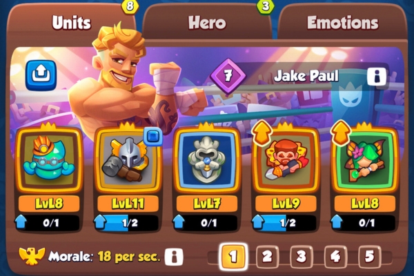 An image showing a Inquisitor Knight Statue deck in Rush Royale