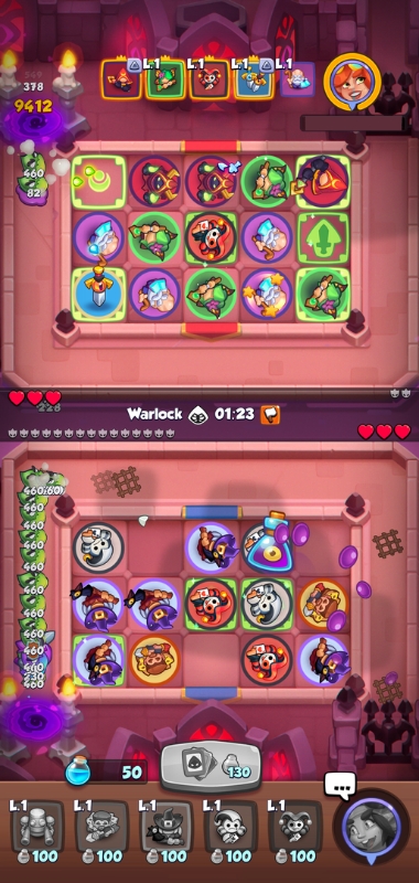 An image showing the Mari hero being used in Rush Royale