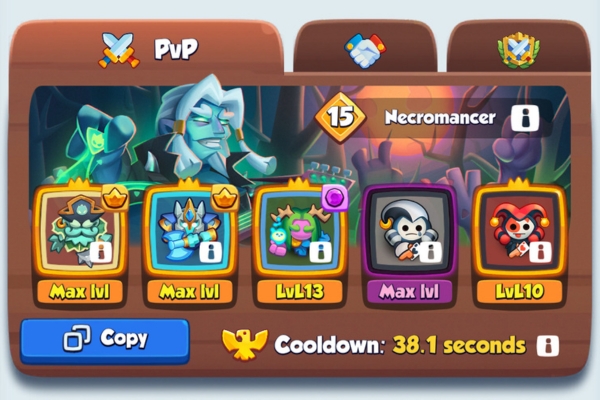 An image showing one of the strongest decks in Rush Royale for September 2023