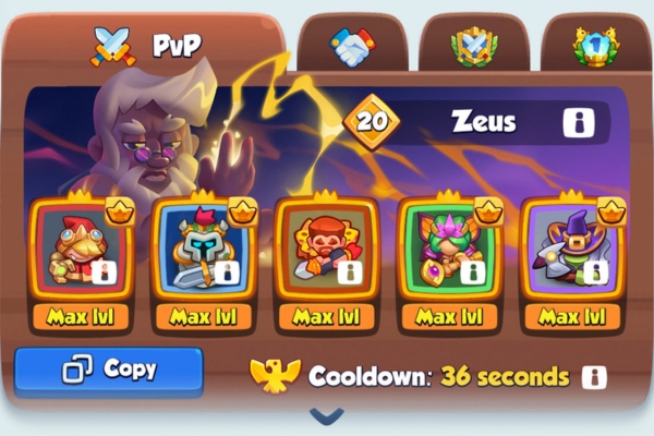 An image showing one of the strongest decks in Rush Royale for January 2024