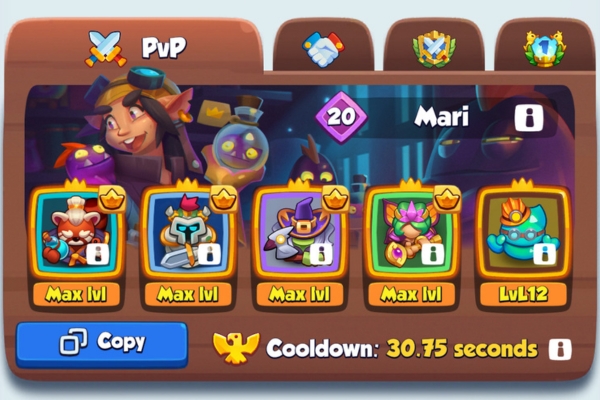 An image showing one of the strongest decks in Rush Royale for January 2024